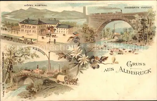 Albbruck Eisenbahn Viaduct Hotel Albthal / Albbruck /Waldshut LKR