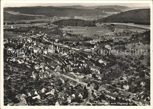 Tiengen Breisgau Fliegeraufnahme / Freiburg im Breisgau /Breisgau-Hochschwarzwald LKR