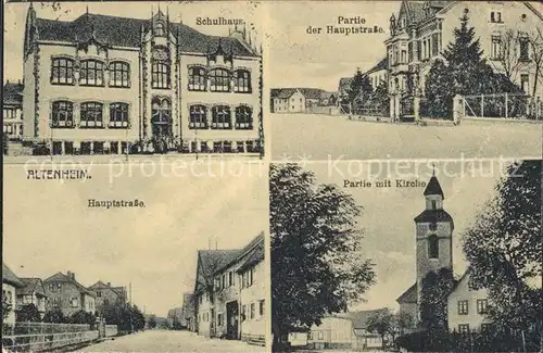 Altenheim Neuried Hauptstrasse Kirche Schulhaus / Neuried /Ortenaukreis LKR