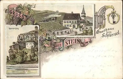 Istein Gasthaus zum Schluessel / Efringen-Kirchen /Loerrach LKR