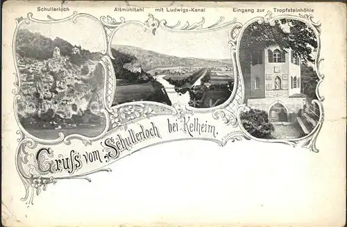 Kelheim Schullerloch Tropfsteinhoehle / Kelheim Donau /Kelheim LKR