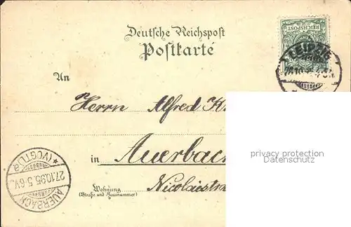 Leipzig Justitia Kuppel Reichsgericht Wilhelm II. Franz Joseph I. Litho / Leipzig /Leipzig Stadtkreis