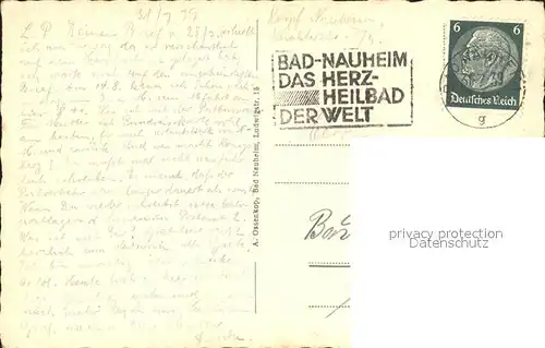 Bad Nauheim Gutenbergheim / Bad Nauheim /Wetteraukreis LKR