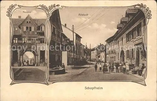 Schopfheim Altstadt Neutor  / Schopfheim /Loerrach LKR