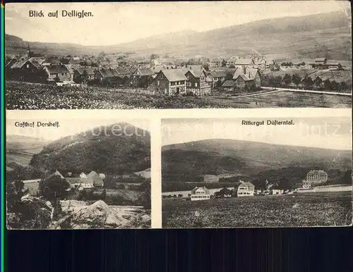 Delligsen Gasthof Rittergut Duesterntal / Delligsen /Holzminden LKR