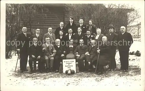 Bad Polzin Polczyn-Zdroj Kegel-Club Ischias Gruppenfoto / Polczyn /Swidwin