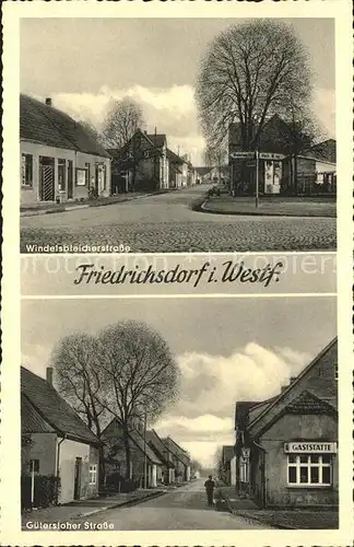 Friedrichsdorf Westfalen Windelsbleicherstrasse Guetersloher-Strasse  / Guetersloh /Guetersloh LKR