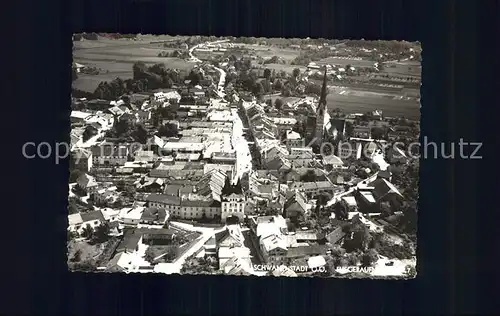 Schwanenstadt Fliegeraufnahme / Schwanenstadt /Traunviertel