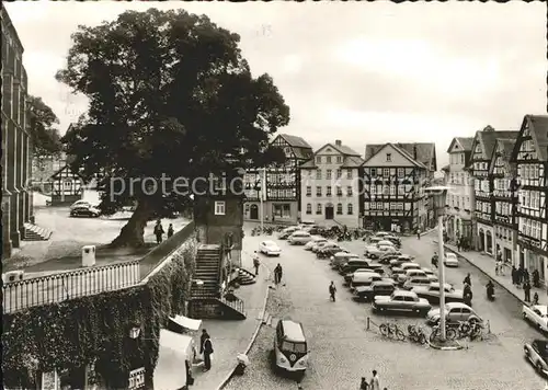 Homberg Efze Marktplatz  / Homberg (Efze) /Schwalm-Eder-Kreis LKR