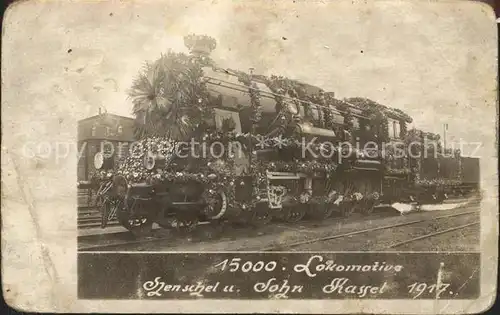 Kassel 15000. Lokomotive Henschel und Sohn  / Kassel /Kassel LKR