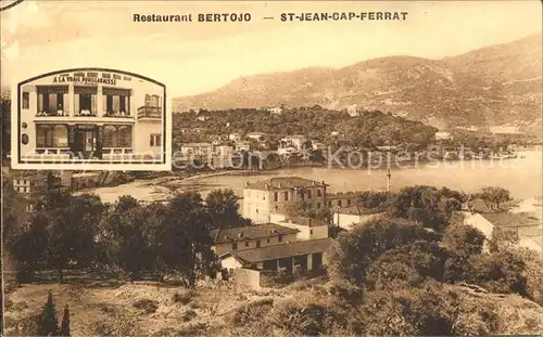 Saint-Jean-Cap-Ferrat Restaurant Bertojo / Saint-Jean-Cap-Ferrat /Arrond. de Nice