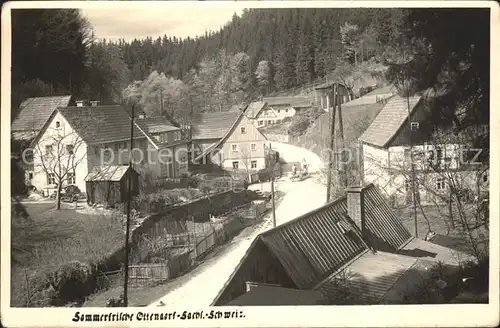 Ottendorf Sebnitz Dorfansicht / Sebnitz /Saechsische Schweiz-Osterzgebirge LKR