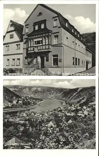 Niederfell Gasthaus Metzgerei Schunk / Niederfell /Mayen-Koblenz LKR