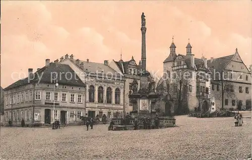 Bensen Tschechien Marktplatz / Benesov nad Ploucnici /