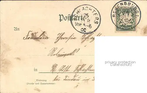 Oberammergau Passionsspiel 1900 / Oberammergau /Garmisch-Partenkirchen LKR