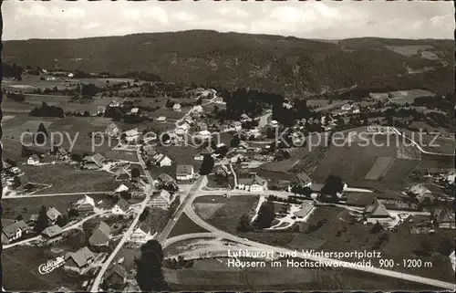 Haeusern Schwarzwald Fliegeraufnahme / Haeusern /Waldshut LKR