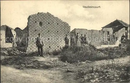 Vaudesincourt Kriegsschauplatz / Vaudesincourt /Arrond. de Reims