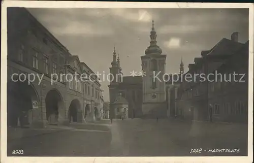 Saaz Tschechien Marktplatz / zatec /