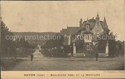 Noyon Oise Boulevard Noel La Montagne / Noyon /Arrond. de Compiegne