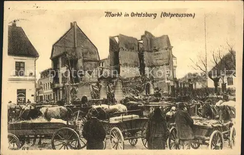 Ortelsburg Ostpreussen Markt / Szczytno /