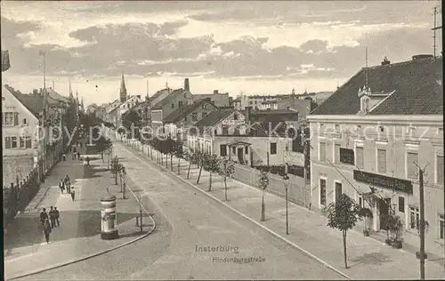 Insterburg Hindenburgstrasse  / Tschernjachowsk /