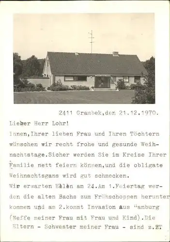Grambek  / Grambek /Herzogtum Lauenburg LKR