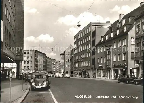 Augsburg Karlstrasse Leonhardsberg / Augsburg /Augsburg LKR