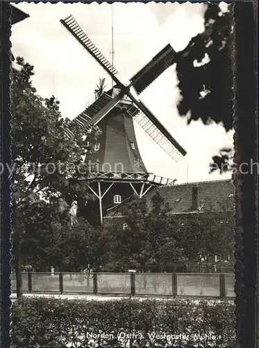 Norden Ostfriesland Westgaster Muehle Kat. Norden