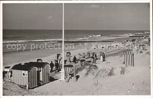 Norderney Nordseebad Strand Kat. Norderney