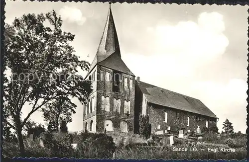 Sande Evangelische Kirche Kat. Sande