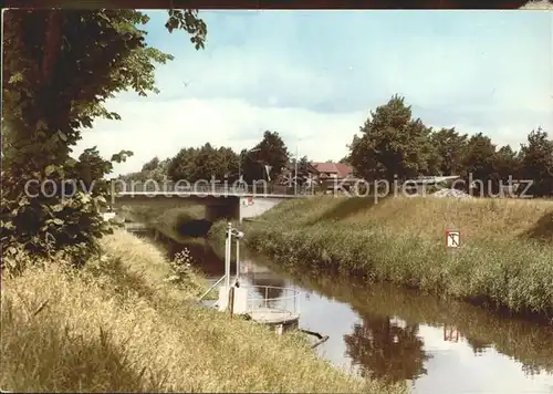 Wiesmoor kleine Bruecke Kat. Wiesmoor