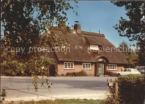 Wiesmoor Gasthaus Blauer Fasan Kat. Wiesmoor