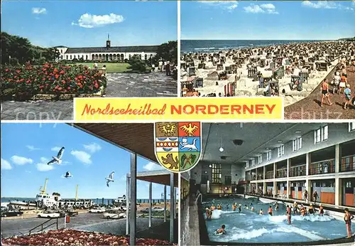 Norderney Nordseebad Meerwasser Wellenbad Promenade Kat. Norderney