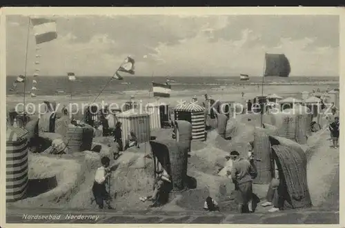 Norderney Nordseebad Strand Kat. Norderney