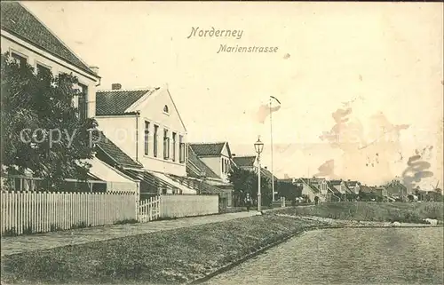 Norderney Nordseebad Marienstrasse Kat. Norderney