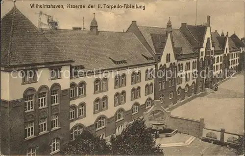 Wilhelmshaven Kaserne der IIten Torpedo Abteilung Kat. Wilhelmshaven