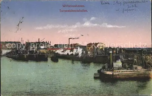 Wilhelmshaven Torpedobootshafen Kat. Wilhelmshaven