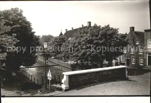 Greetsiel Ortsblick Kirche Kat. Krummhoern