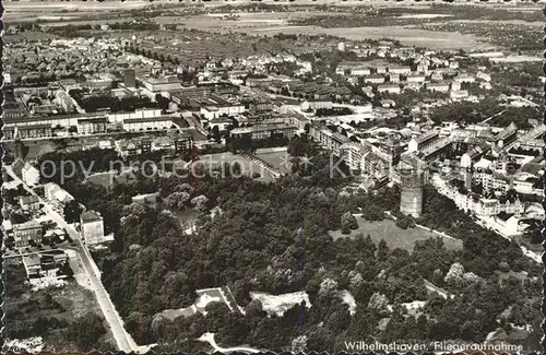 Wilhelmshaven Fliegeraufnahme Kat. Wilhelmshaven