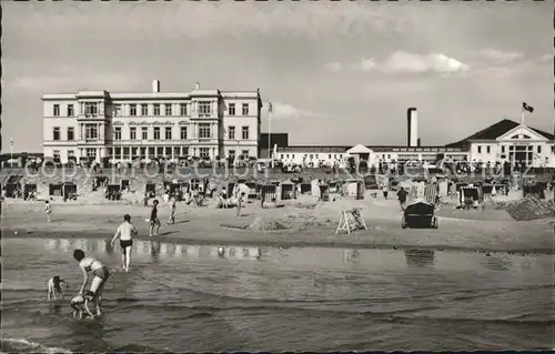 Norderney Nordseebad Weststrand Kat. Norderney