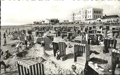 Norderney Nordseebad Weststrand Kat. Norderney