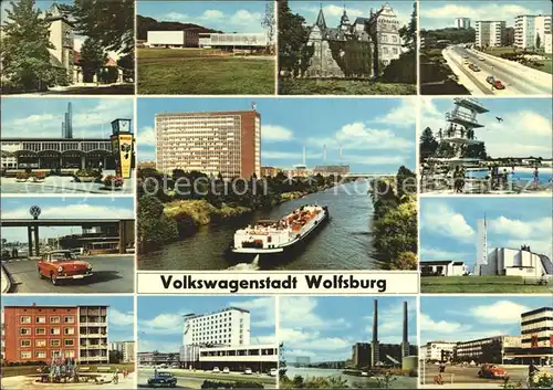 Wolfsburg Schloss VW Werk Schwimmbad  Kat. Wolfsburg