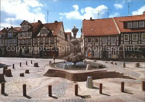 Uelzen Lueneburger Heide Schnellenmarkt Brunnen Kat. Uelzen