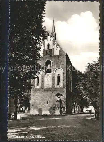 Norden Ostfriesland Glockenturm  Kat. Norden