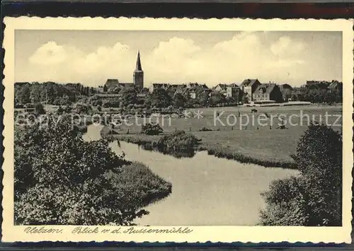 Uelzen Lueneburger Heide Blick von Aussenmuehle Kat. Uelzen