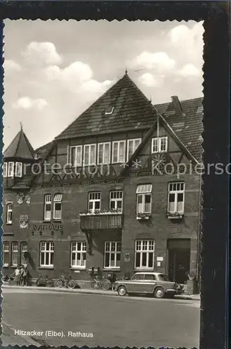 Hitzacker Elbe Rathaus Kat. Hitzacker (Elbe)