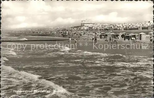 Norderney Nordseebad Strand Kat. Norderney