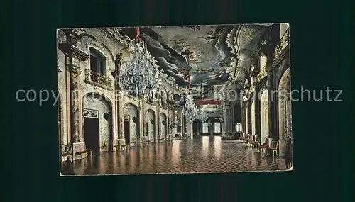 Bueckeburg Grosser Saal Residenzschloss Kat. Bueckeburg