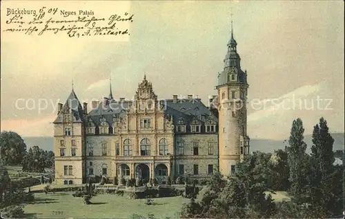 Bueckeburg Neues Palais Kat. Bueckeburg