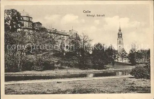 Celle Niedersachsen Koenigliches Schloss Kat. Celle